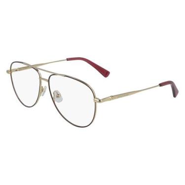 Imagem de Armação De Óculos Longchamp Lo2119 512 Feminino, Roxo, Único