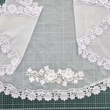 Imagem de Véu Ccb Congregação Cristã Com Aplique Floral 3D (Raíssa) - Central do