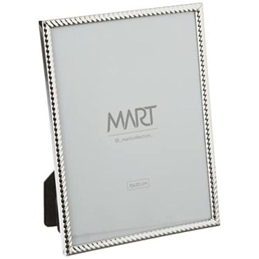 Imagem de PORTA-RETRATO PRATA em METAL - 15 x 20 cm, Mart