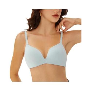 Imagem de Sutiã Sem Costura Sexy Para Mulheres, Push Up, Copo Em V Profundo, Sem