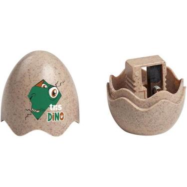 Imagem de Apontador com Depósito Decorativo TRIS Dino 3 Cores Display com 24 - S