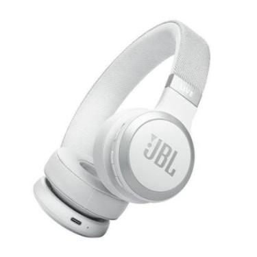 Imagem de Fone de Ouvido Bluetooth JBL Live 670 com cancelamento de ruído Branco-Unissex