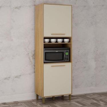 Imagem de Paneleiro Torre Quente Ambiente Salvador Cinamomo Off White - Valdemóv