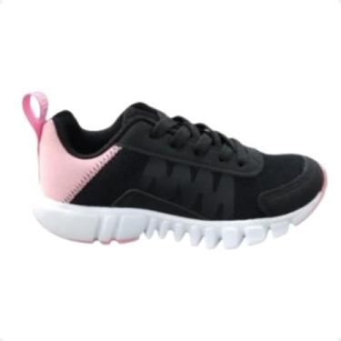 Imagem de Tenis Running Inf Running Klin 245.028000, Preto, Rosa doce, 36