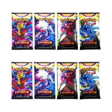 Imagem de Cartas Pokémon Para Crianças, Pacote Com 4, Jogo De Coleção Team up Su