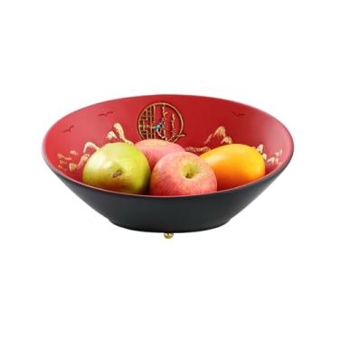 Imagem de Pratos de sobremesa Bandejas de frutas Bandejas de servir lanches de festa Tigelas de frutas de resina Suporte de frutas tigelas de salada Centros de mesa Travessas