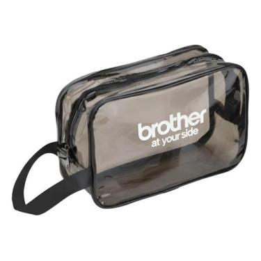 Imagem de Bolsa Transporte Rotulador Brother Pt-m95wt Pt-m95bk Pt-80 Transparent