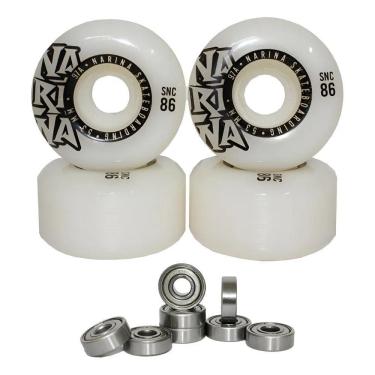 Imagem de Roda Skate Narina Semi + Rolamento
