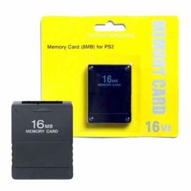 Imagem de Memory Card 16mb Para Playstation 2 Ps2 B-max