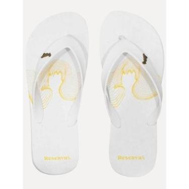 Imagem de Chinelo Reserva Masculino Pica-Pau Waves Branco-Masculino