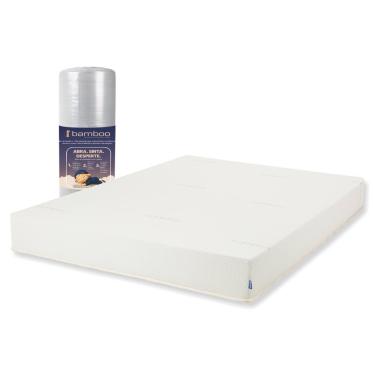 Imagem de Colchão Sonos Sense Bamboo Queen Ortopédico Espuma D45 158x198x19 a Vácuo