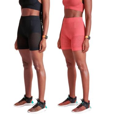 Imagem de Kit 2 Shorts Lupo Feminino Fit Arrastão Respirável-Feminino