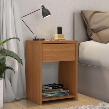 Imagem de Aparador de Cabeceira 1 Gaveta 44cm Cinamomo Triunfo - Zanzini