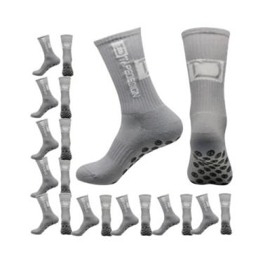 Imagem de Meias Esportivas Masculinas E Femininas Antiderrapantes Até a Panturri