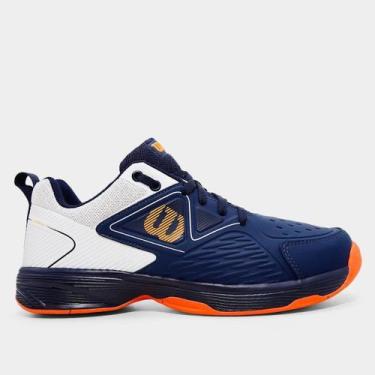 Imagem de Tênis Wilson Slice 3.0 Masculino, Marinho, Branco, 43