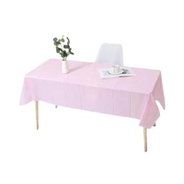 Imagem de Toalha De Mesa Plástica Reutilizável 137x183cm Livre De BPA Para Janta