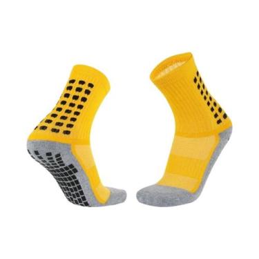 Imagem de Meias Esportivas Antiderrapantes De Cano Curto Para Treinamento E Comp