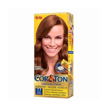 Imagem de Coloração Creme Cor&Ton Marrom Dourado 7.7 - Cor e Ton