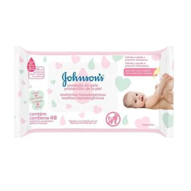 Imagem de Lenços Umedecidos Johnson's Baby Extra Cuidado 48 Unidades