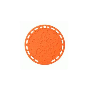 Imagem de Descanso De Panela Em Silicone Laranja - Le Creuset