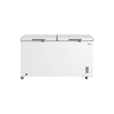 Imagem de Freezer Horizontal 2 Portas 508L Branco Inverter Bivolt Midea Bivolt