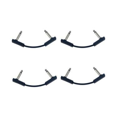 Imagem de Cabos Planos Miwayer Para Pedal De Guitarra Com Economia De Espaço, 6.