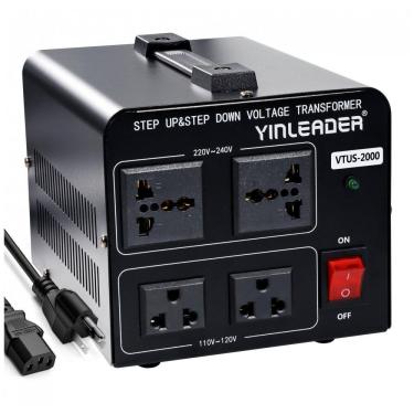 Imagem de Transformador de Tensão de 2000W Converte 220V a 110V, 110V a 220V ou 110, 120 V Para 2...