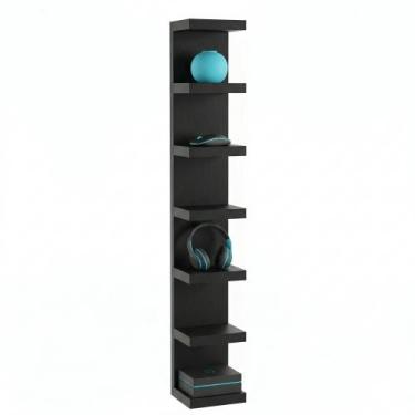 Imagem de Torre de parade organizador livros estante vertical decoração mdf prem