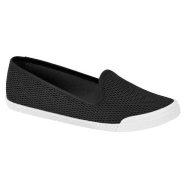 Imagem de Sapatilha Feminina Casual Moleca Mulher Confortável Promoção, Preto, 3