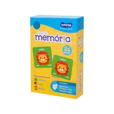 Imagem de Jogo da Memoria Português, Inglês e Espanhol - Toyster