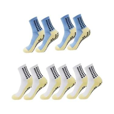Imagem de Meias Esportivas Masculinas Antiderrapantes Para Futebol, Basquete, Yo