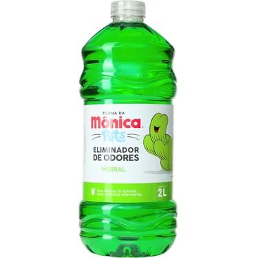 Imagem de Eliminador de Odores Para Cães e Gatos, Herbal, Turma da Mônica, 2 litros, Verde