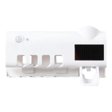 Imagem de Suporte Dispenser De Pasta De Dente Com Esterelizador UV - Shopmix