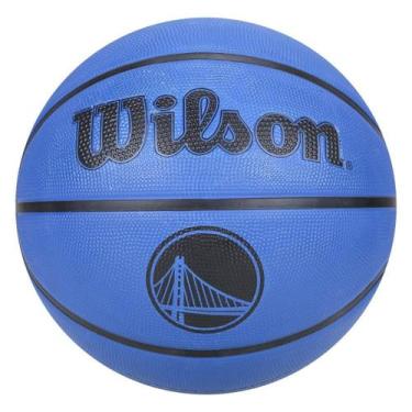 Imagem de Bola Basquete Wilson Team Tribute Golden State Warriors, Azul, Único