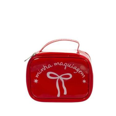Imagem de Necessaire Maleta, Minha Maquiagem - Vermelho - Florie