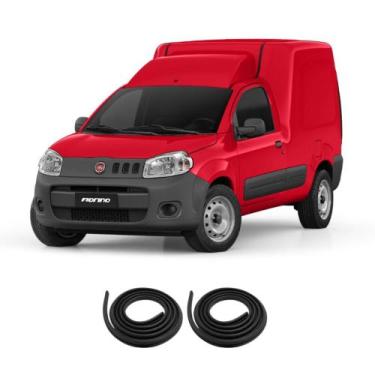 Imagem de Kit Borracha Vedação Das 2 Portas Fiorino 2013 A 2023 - sem marca
