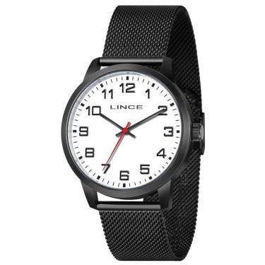 Imagem de Relógio Lince   Mrnl Bpx Casual Mesh Black-Masculino