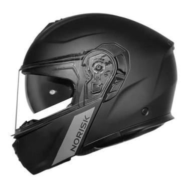 Imagem de Capacete Norisk Vortex Monocolor Preto Fosco Tamanho:64, 64