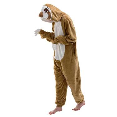 Imagem de Pijama COSUSKET Sloth, macacão, traje de flanela ajustado