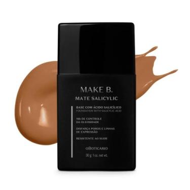 Imagem de Base Líquida Make. B Mate Salicylic 30g - Maquiagem, Cor 270