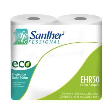 Imagem de Papel Higiênico Inovatta Eco Rolão 500m Caixa 8 Rolos Extra Resistente