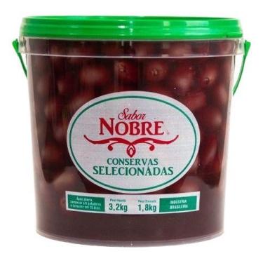 Imagem de Azeitona Preta Sem Caroço Sabor Nobre Balde 2kg