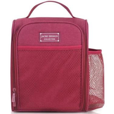 Imagem de Bolsa Térmica Fitness Viagem Dia A Dia Joy 034 - Jacki Design, Vinho