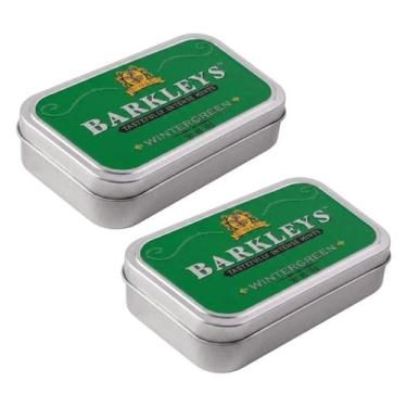Imagem de Bala Importada Barkleys Wintergreen Eucalipto Pastilha Holandesa Lata 