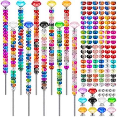 Imagem de Kit de Estacas para Jardim KVCSYAW com 230 Peças de Miçangas Coloridas