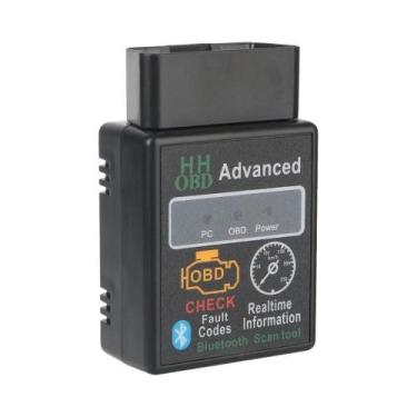 Imagem de Scanner De Diagnóstico Automotivo Bluetooth OBD2 ELM327 V1.5 Adaptador