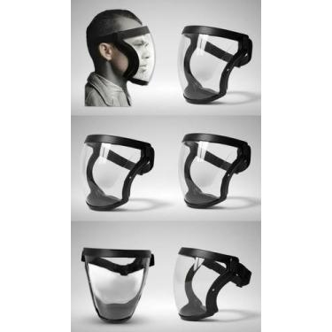 Imagem de Protetor Facial Anatômico Transparente Ajustável - Congratulations Sto