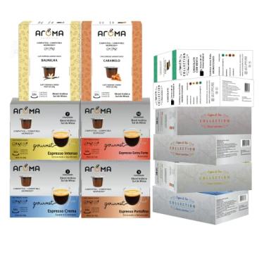 Imagem de 120 Cápsulas compatíveis com as máquinas Nespresso * - Café Gourmet E Aromatizados