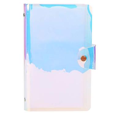 Imagem de 214 Álbum de fotos, 3 em mini PVC 96 bolsos 16 páginas álbum de fotos capa de armazenamento de fotos, para fotos Mini 11/9/7s/25/70/90 (transparente)