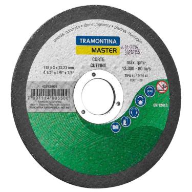 Imagem de Disco de Corte Tramontina 4.1/2" para Pedras Tramontina